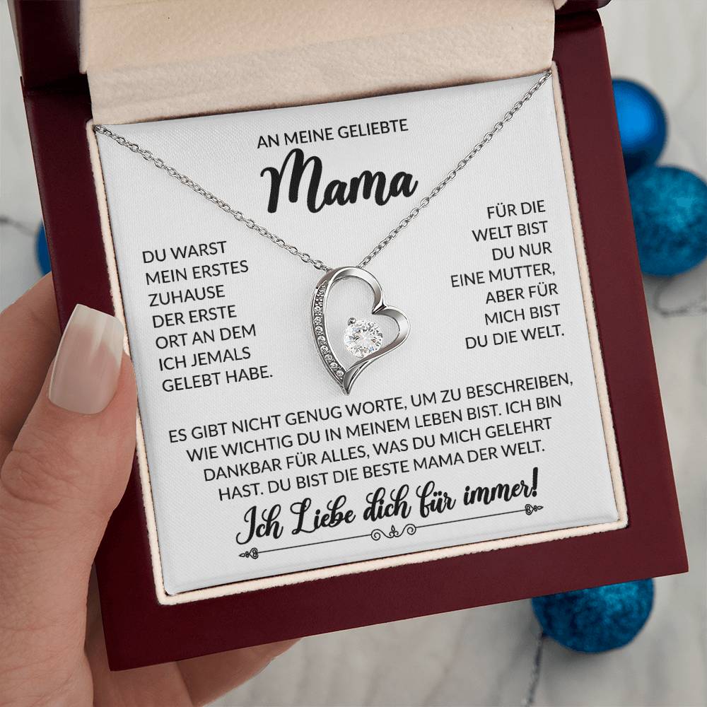 An meine geliebte Mama - Luxus Halskette