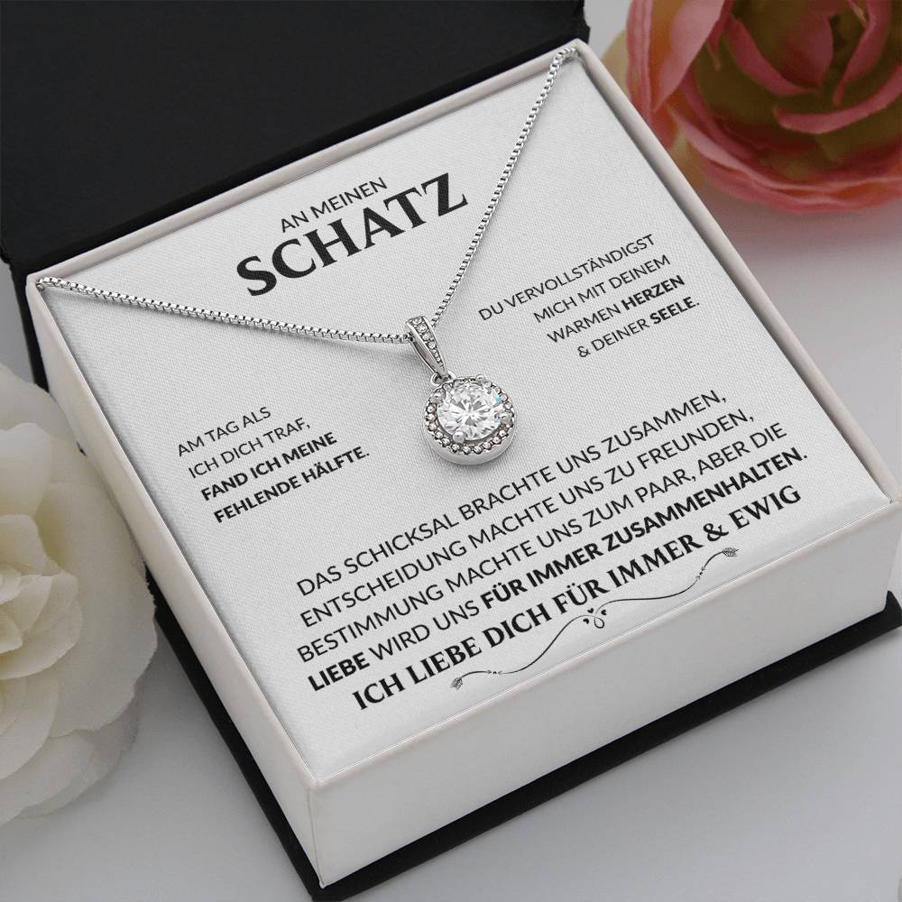 Am Tag als ich dich traf - Kristall Halskette