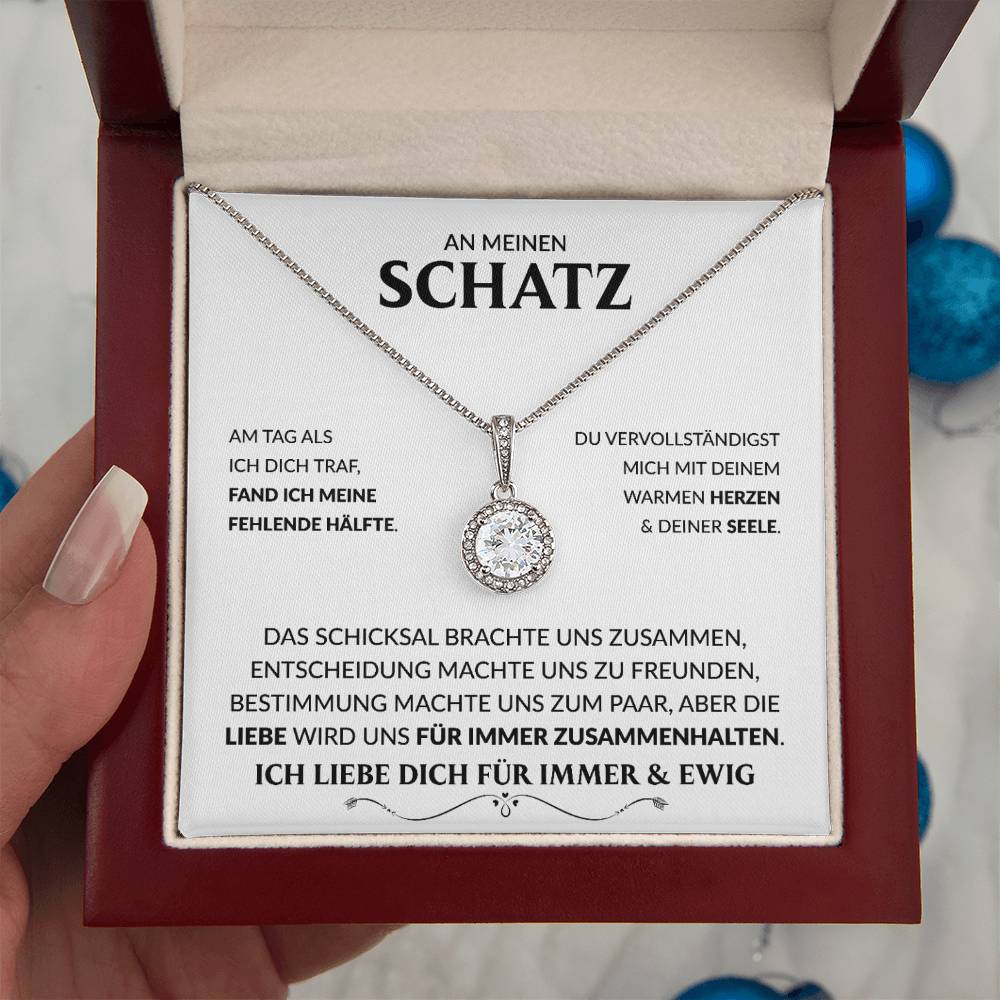 Am Tag als ich dich traf - Kristall Halskette