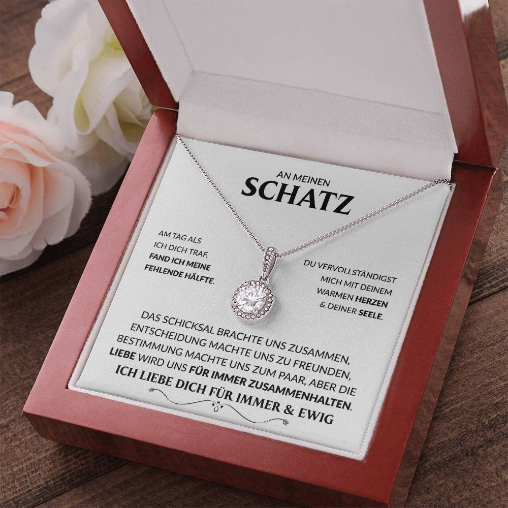 Am Tag als ich dich traf - Kristall Halskette