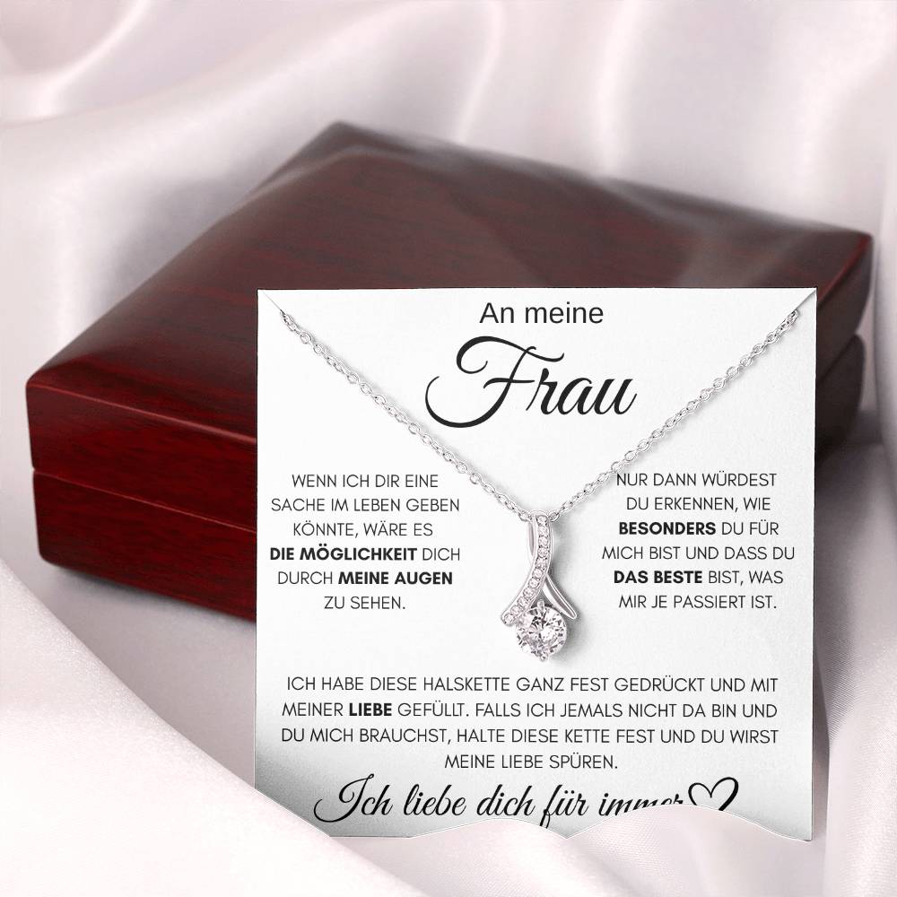 An meine Frau "das Beste" - Alluring Halskette