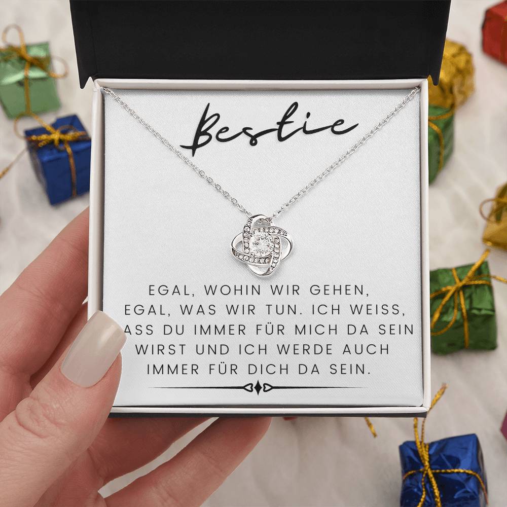 Egal wohin wir gehen - Knot Halskette