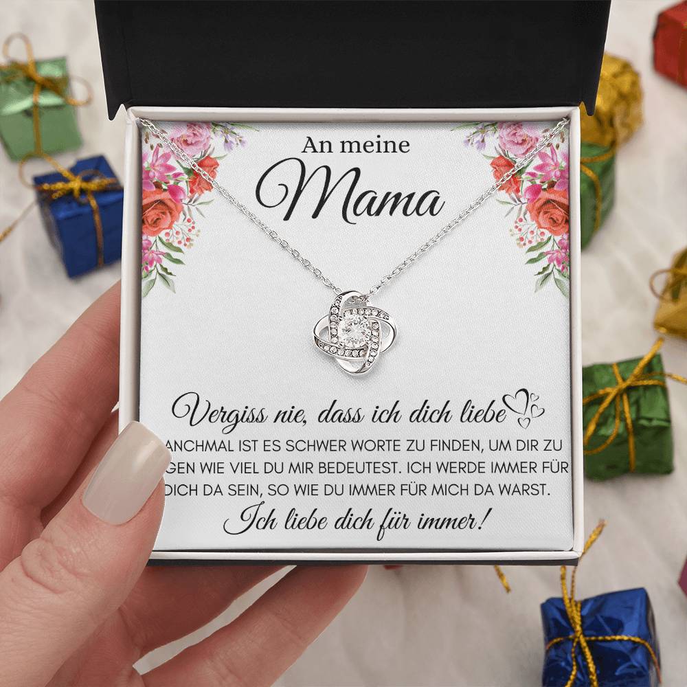 Mama - Ich liebe dich für immer! - Knot Halskette