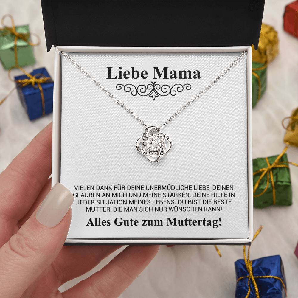 Alles Gute zum Muttertag - Knot Halskette