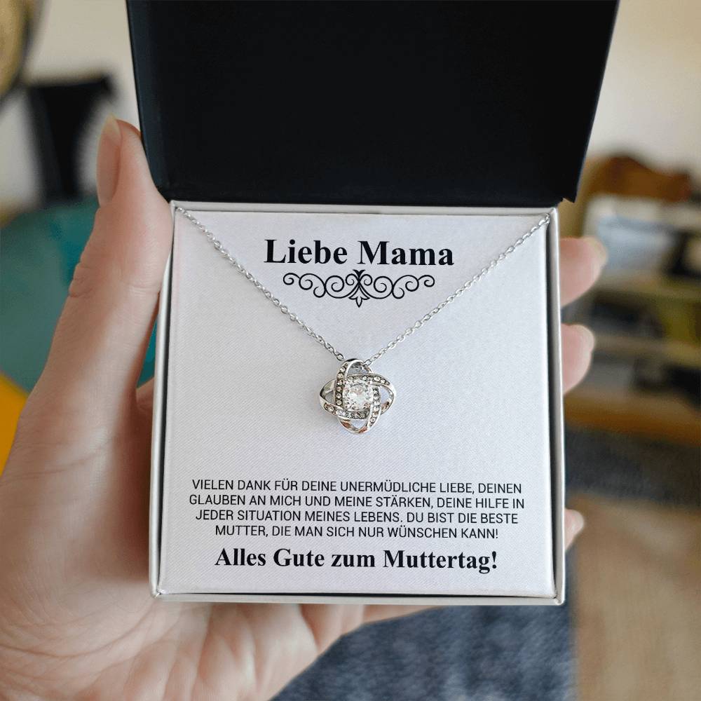 Alles Gute zum Muttertag - Knot Halskette