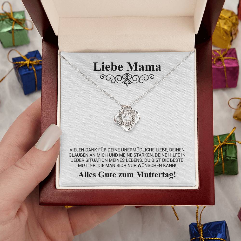 Alles Gute zum Muttertag - Knot Halskette