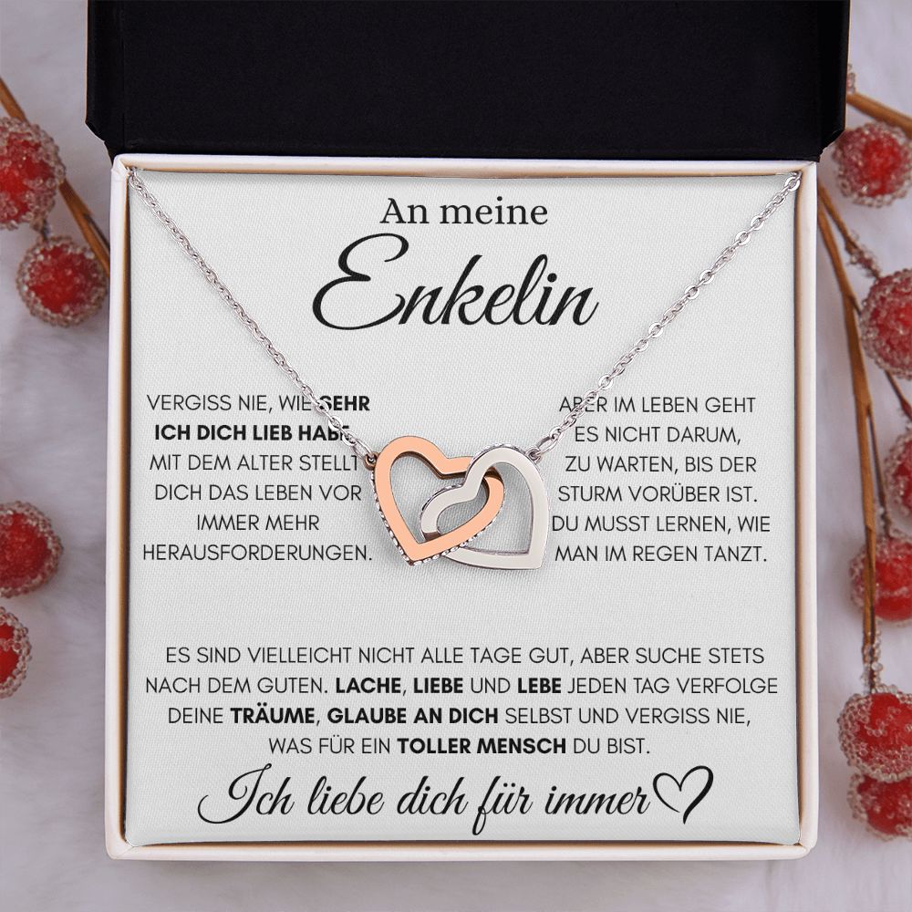 Enkelin "Herausforderungen" - Herzenkette