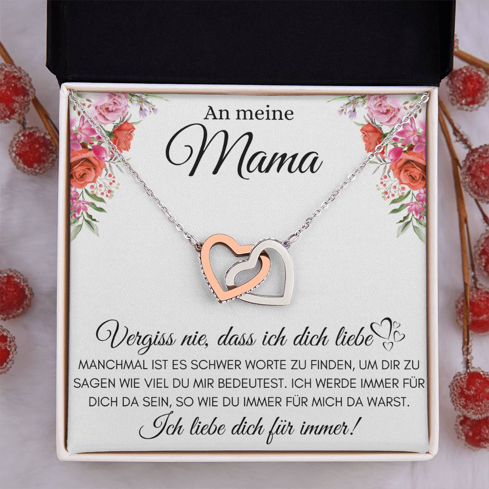 Mama - Ich liebe dich für immer! - Herzenkette