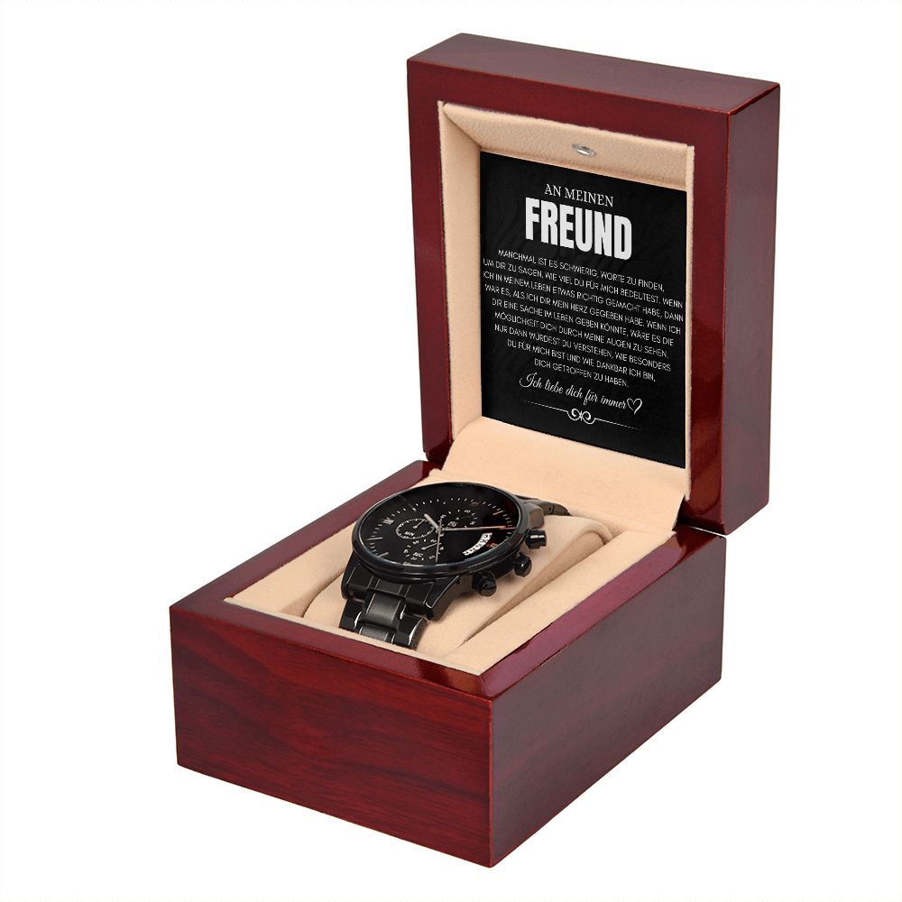 An meinen Freund - Chronograf-Armbanduhr