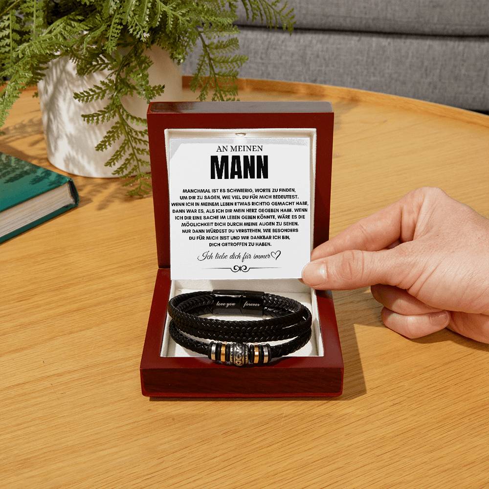 An meinen Mann Armband