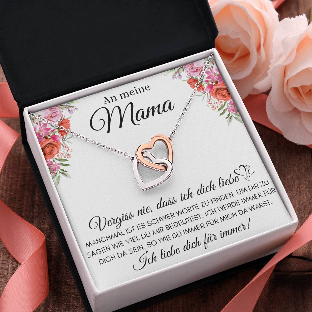 Mama - Ich liebe dich für immer! - Herzenkette