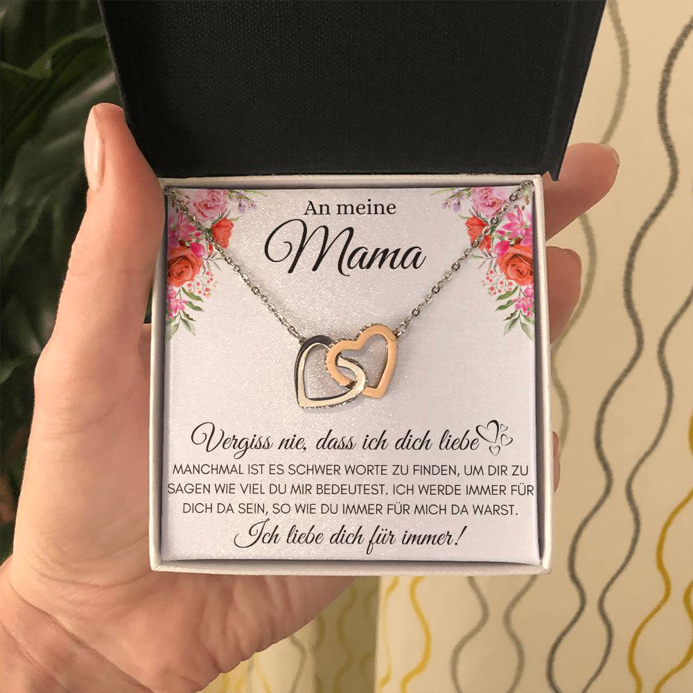 Mama - Ich liebe dich für immer! - Herzenkette