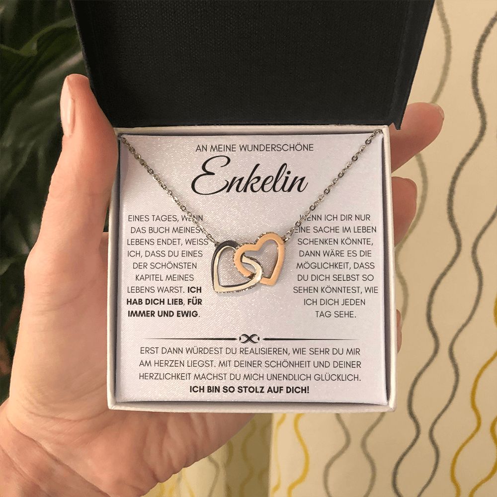 Ich bin so stolz auf dich! - Herzenkette