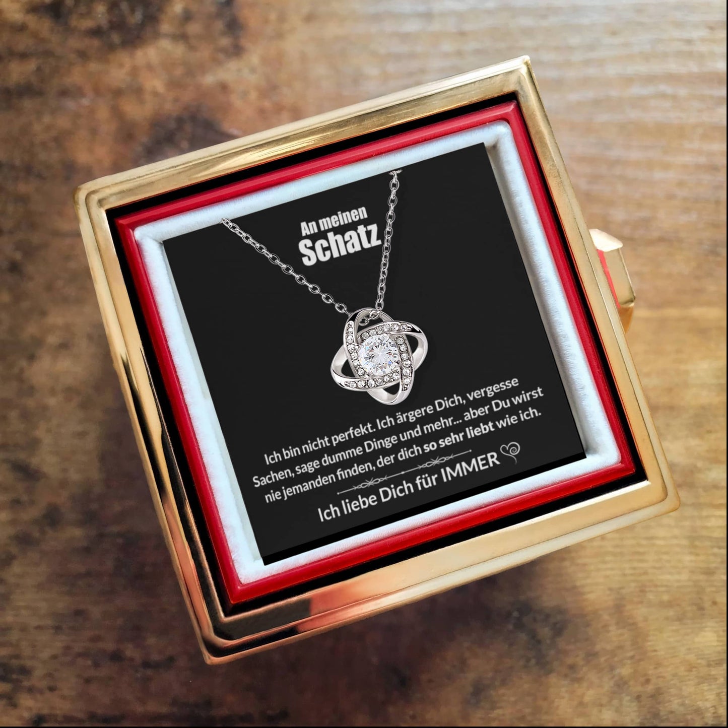 Liebes-Knoten-Halsband