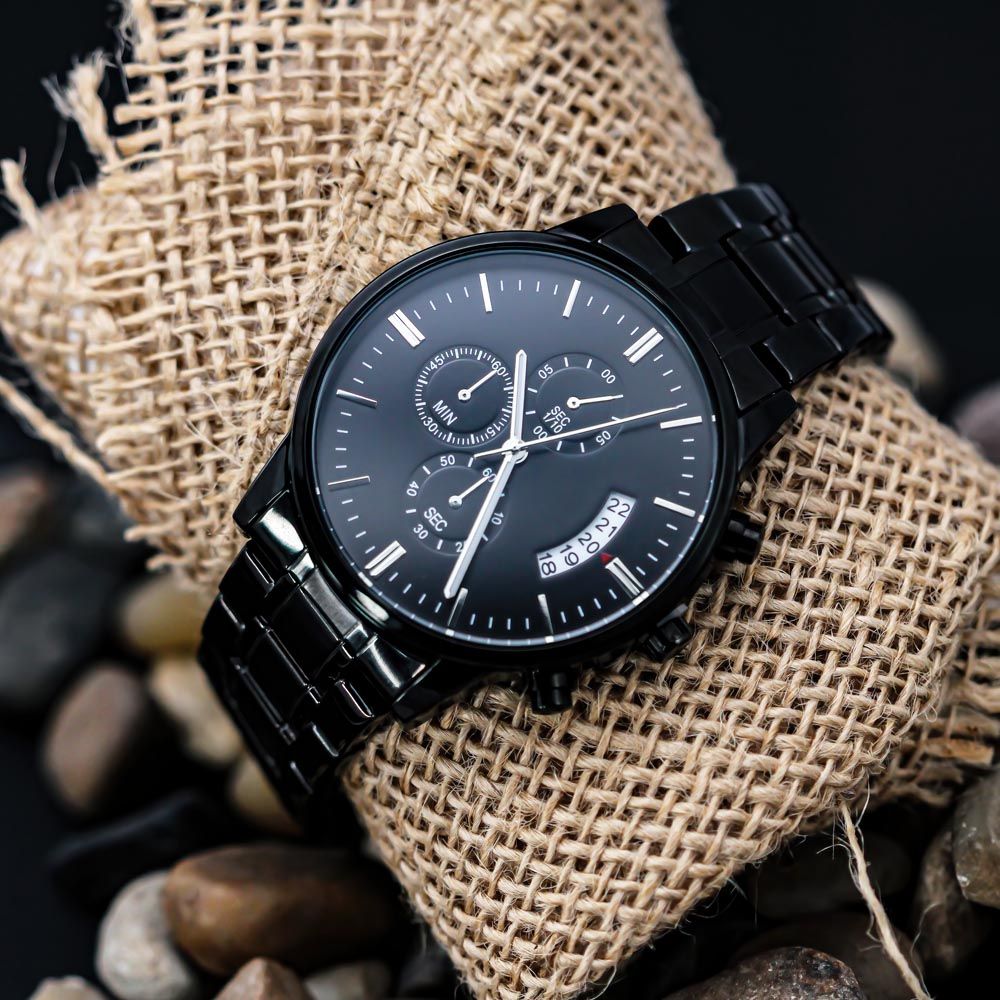 An meinen Mann - Chronograf-Armbanduhr