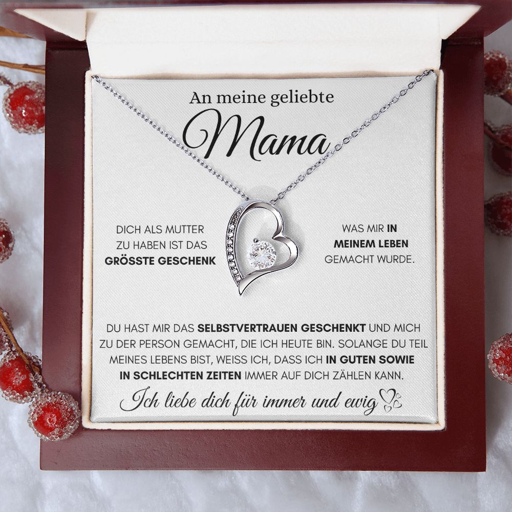 Größte Geschenk - Luxus Halskette - Weißgold