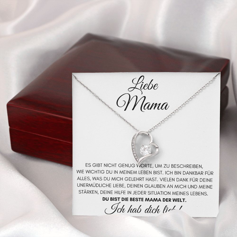 Beste Mama der Welt - Luxus Halskette