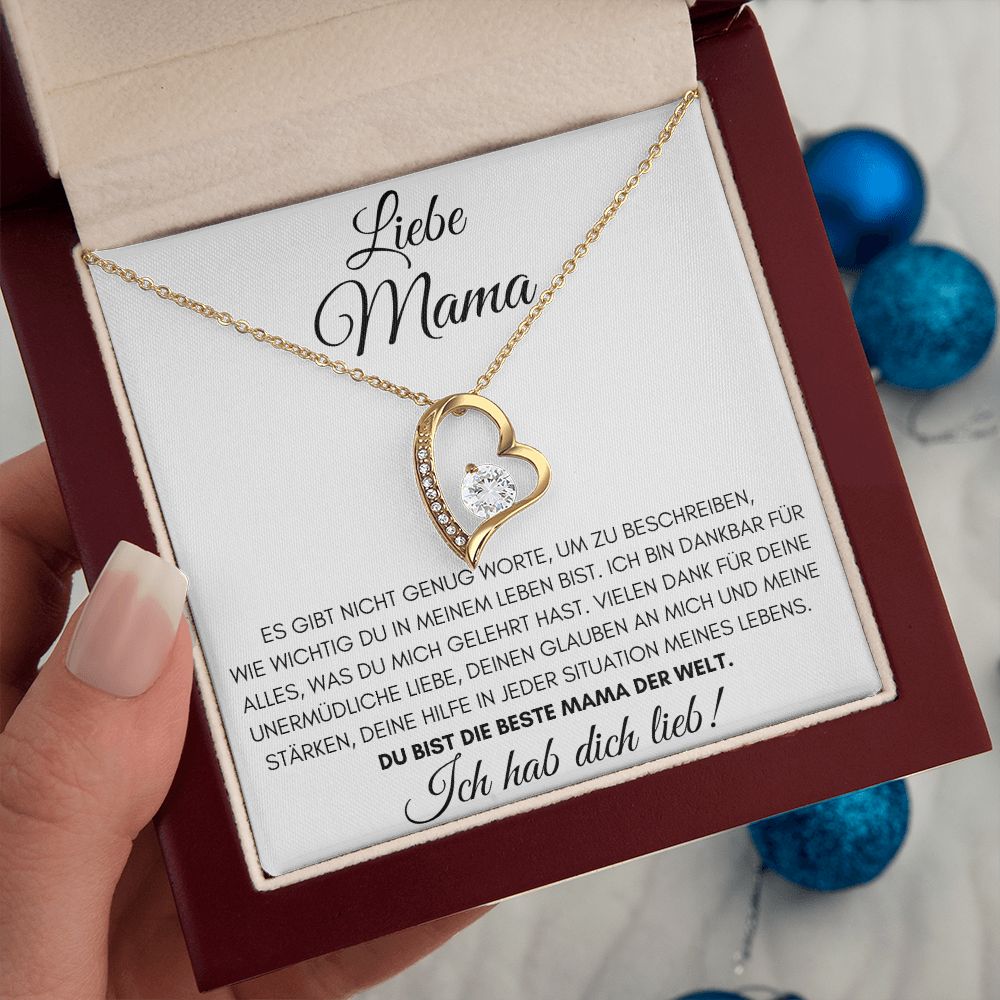 Beste Mama der Welt - Luxus Halskette