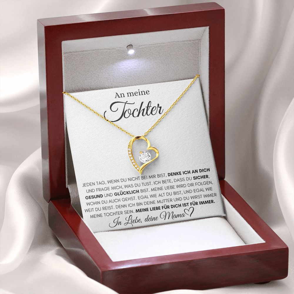 LUXUS HALSKETTE - TOCHTER GESCHENK VON MAMA