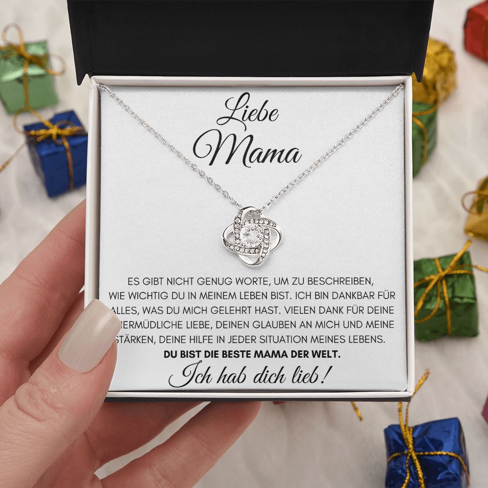 Beste Mama der Welt - Knot Halskette