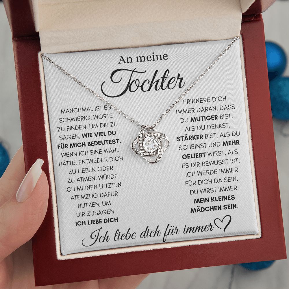 Knot Halskette - ICH LIEBE DICH