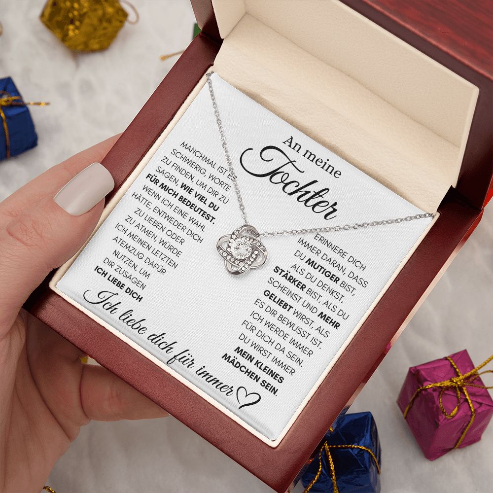 ICH LIEBE DICH - Knotenkette