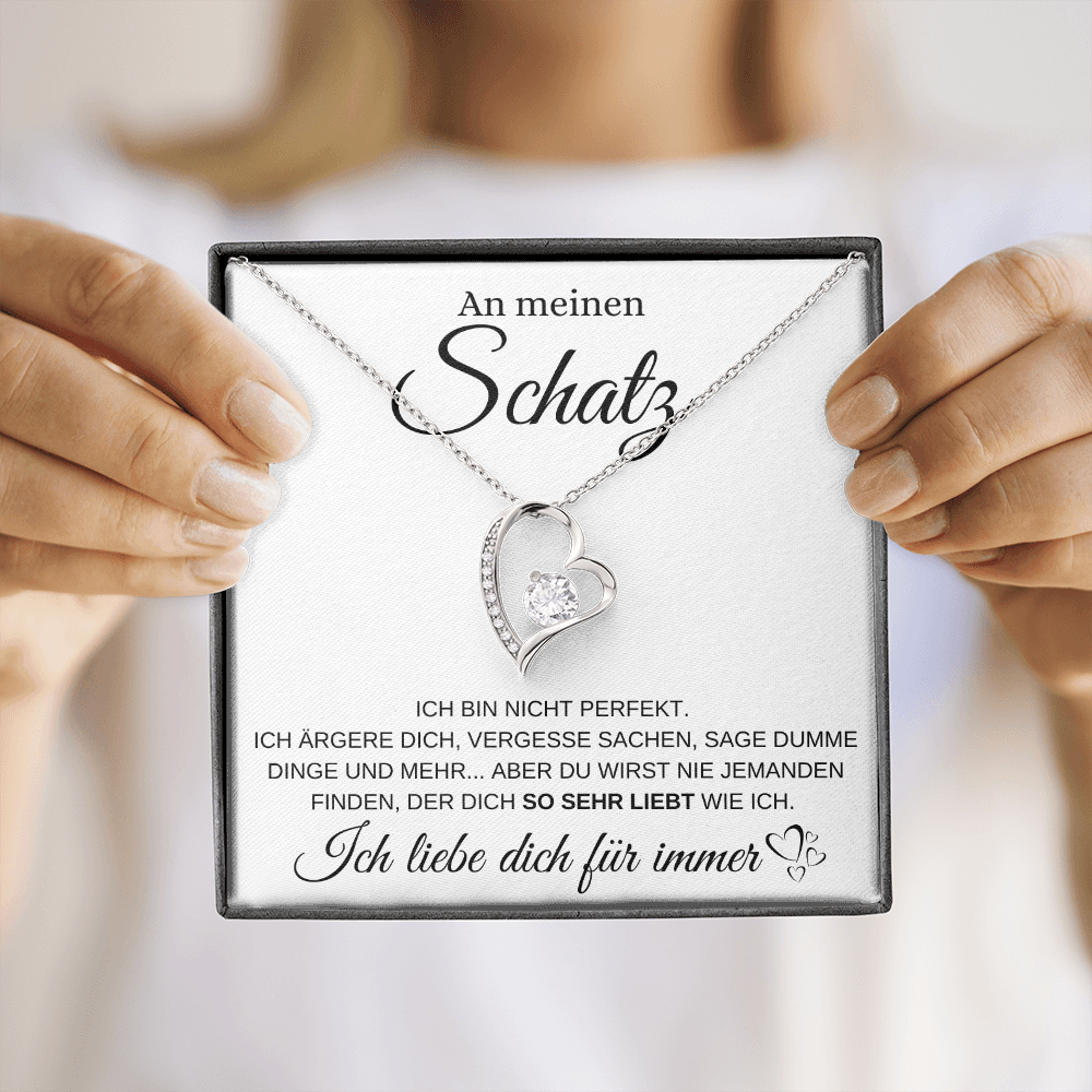 Luxus Halskette - Ich liebe dich für immer
