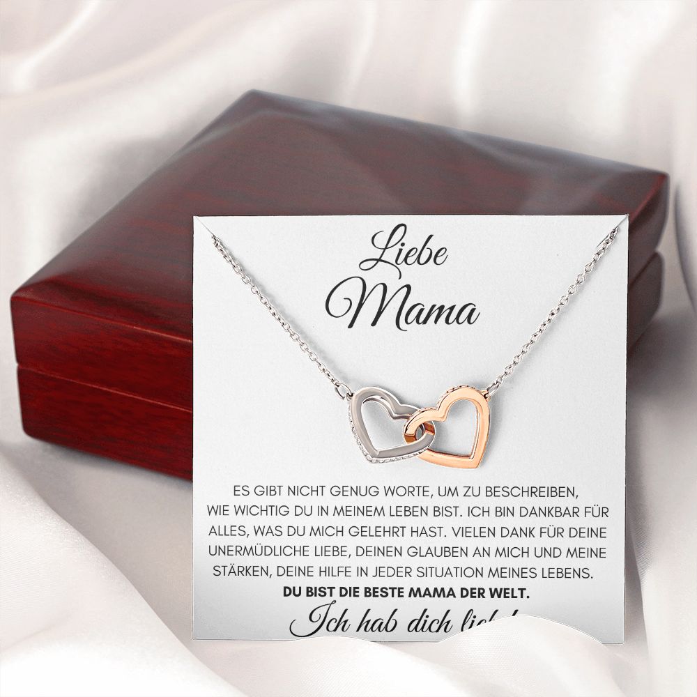 Beste Mama der Welt - Herzenkette