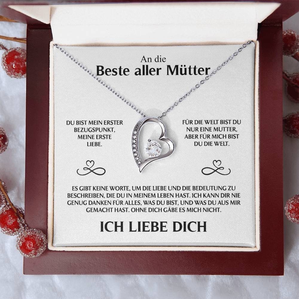 An die beste aller Mütter - Luxus Halskette