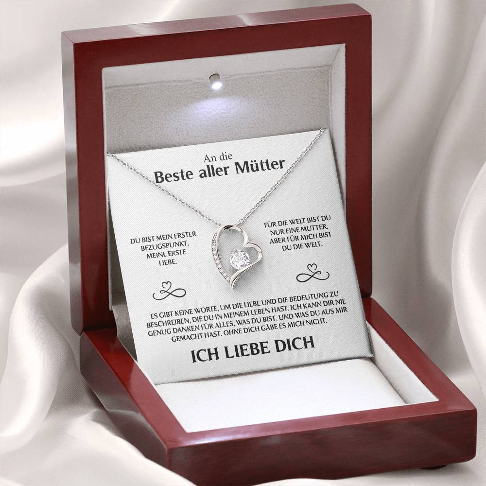An die beste aller Mütter - Luxus Halskette