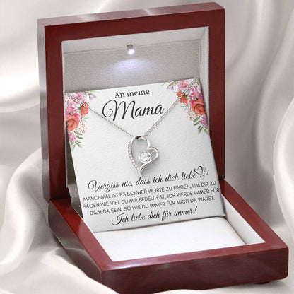 Mama - Ich liebe dich für immer! - Herzkette