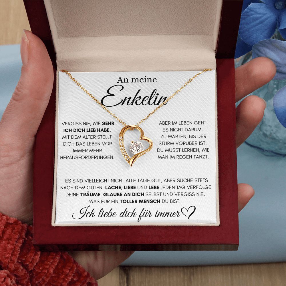 Enkelin "Herausforderungen" - Luxus Halskette
