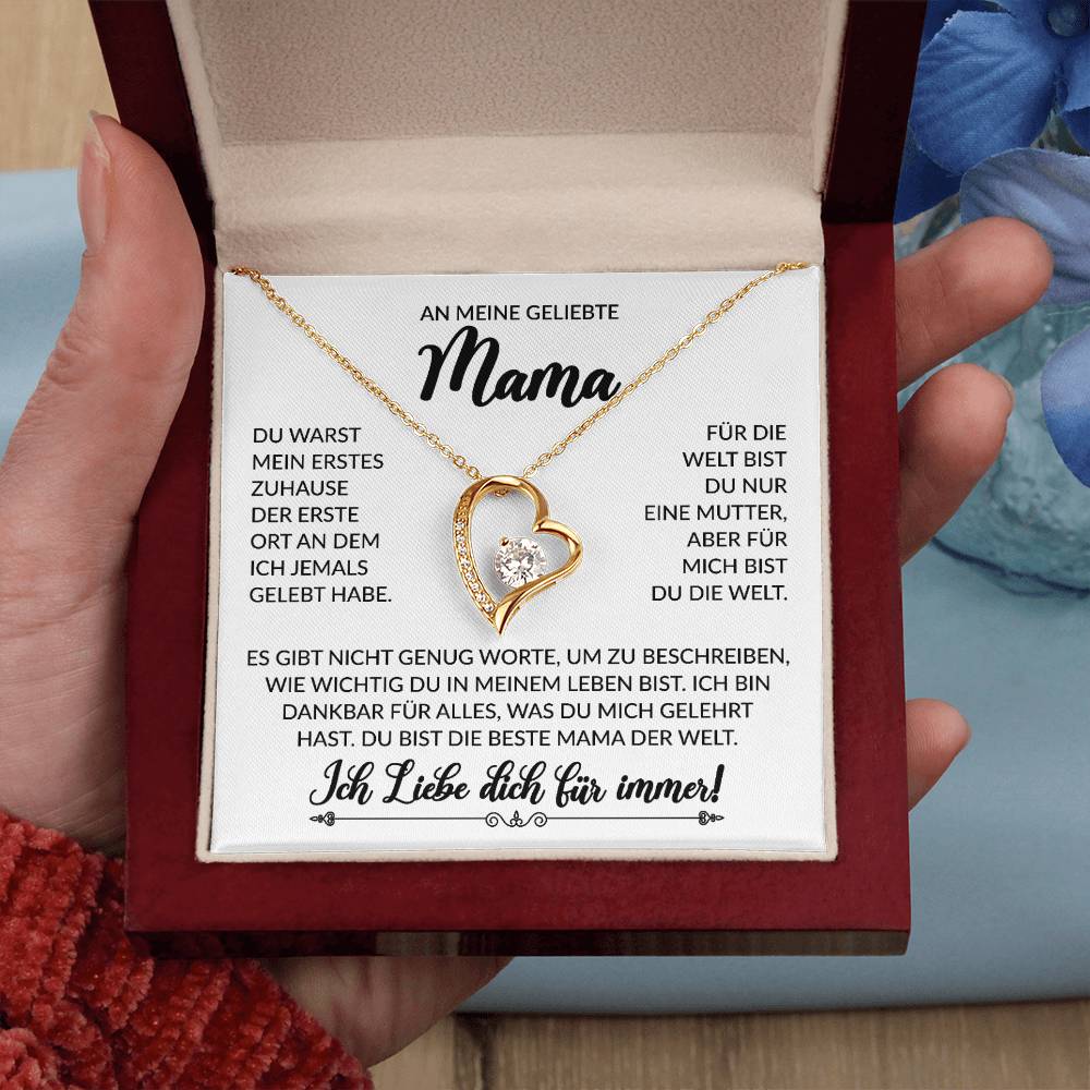 An meine geliebte Mama - Luxus Halskette