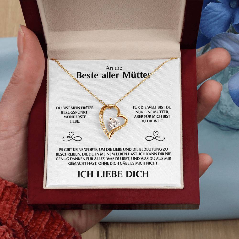 An die beste aller Mütter - Luxus Halskette