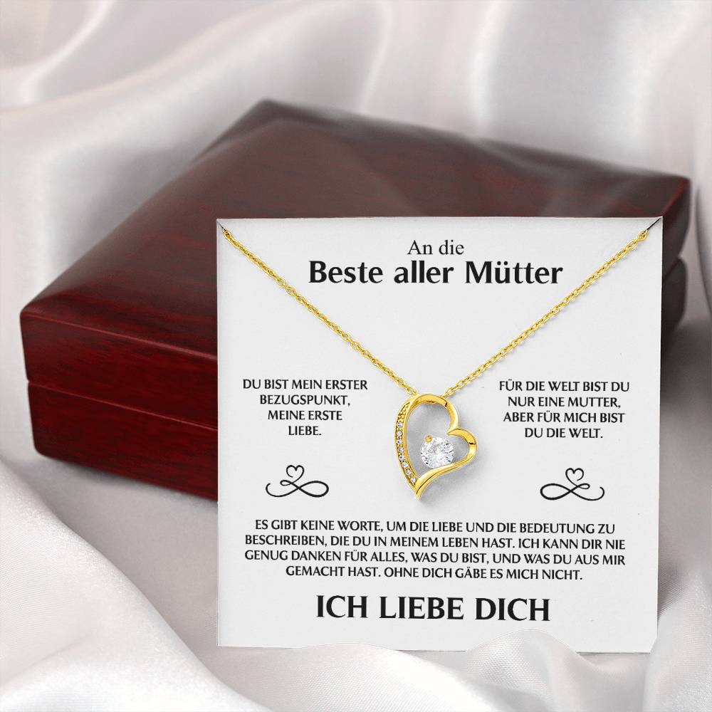 An die beste aller Mütter - Luxus Halskette