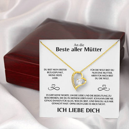 An die beste aller Mütter - Luxus Halskette