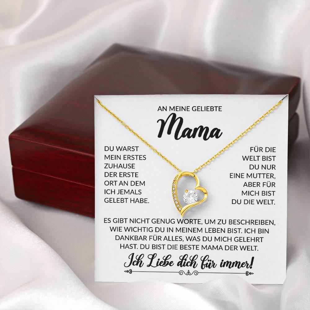 An meine geliebte Mama - Luxus Halskette