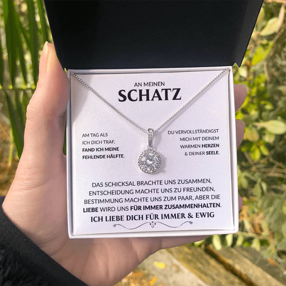 Am Tag als ich dich traf - Kristall Halskette