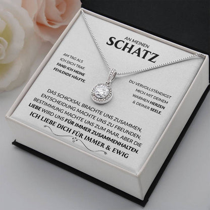 Am Tag als ich dich traf - Kristall Halskette
