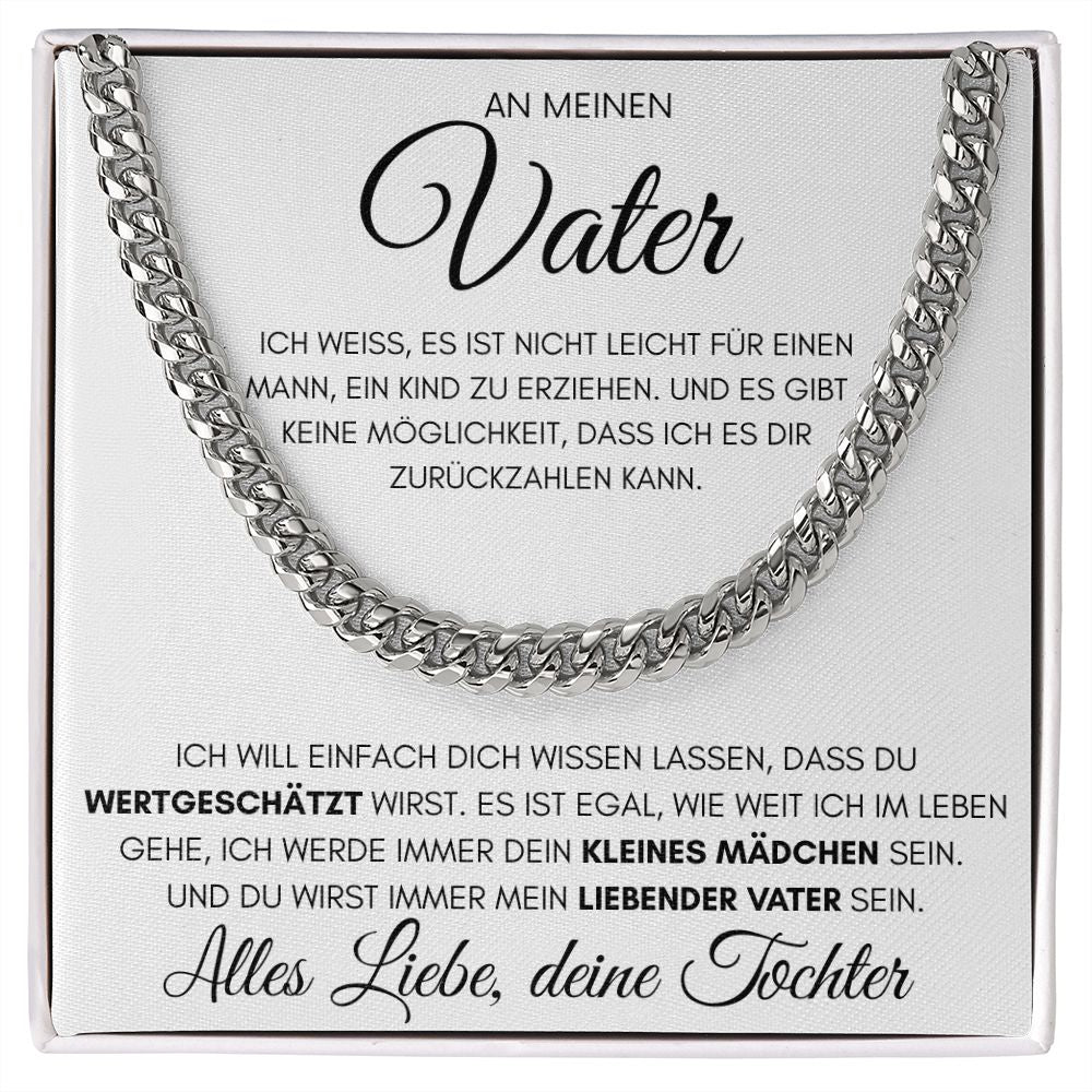 Vater Geschenk von Tochter - Kubanische Panzerkette