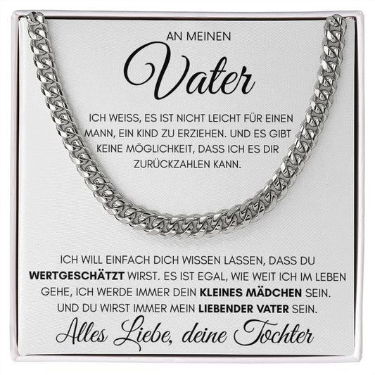 Vater Geschenk von Tochter - Kubanische Panzerkette