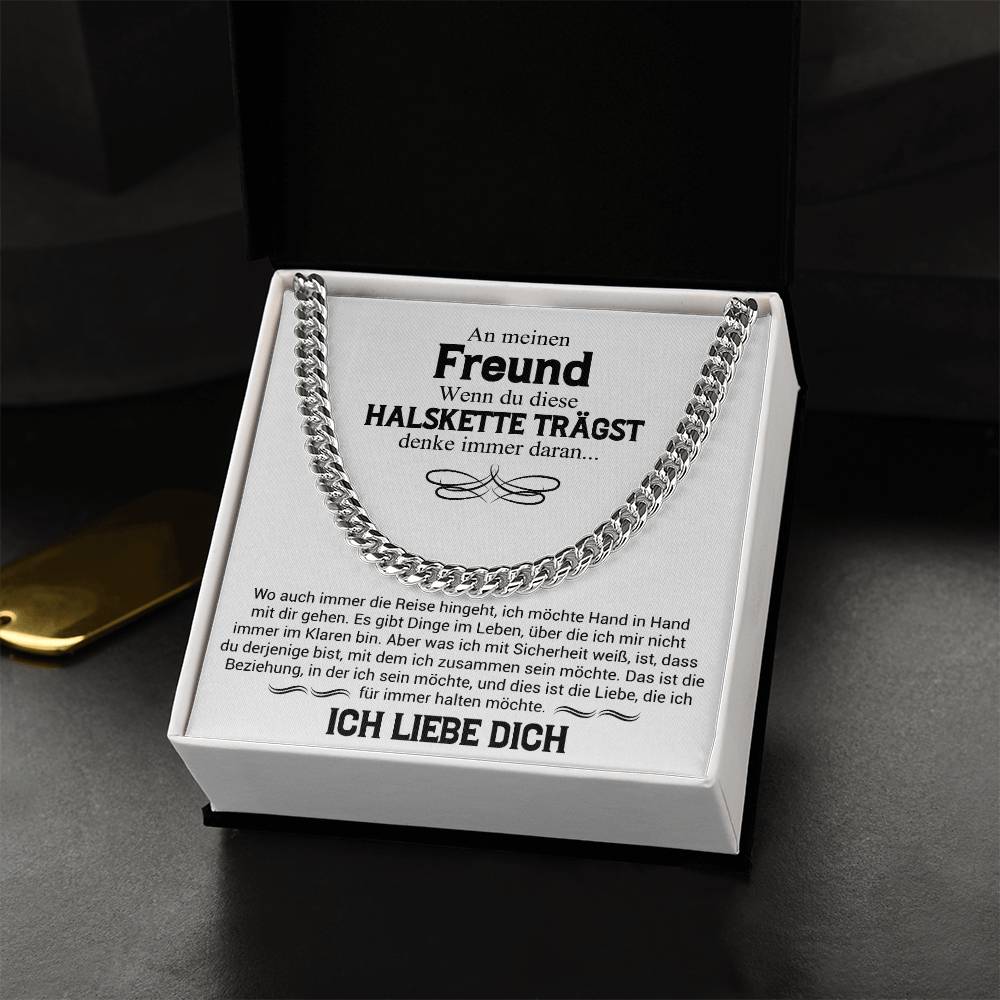 An meinen Freund "Hand in Hand" - Kubanische Panzerkette