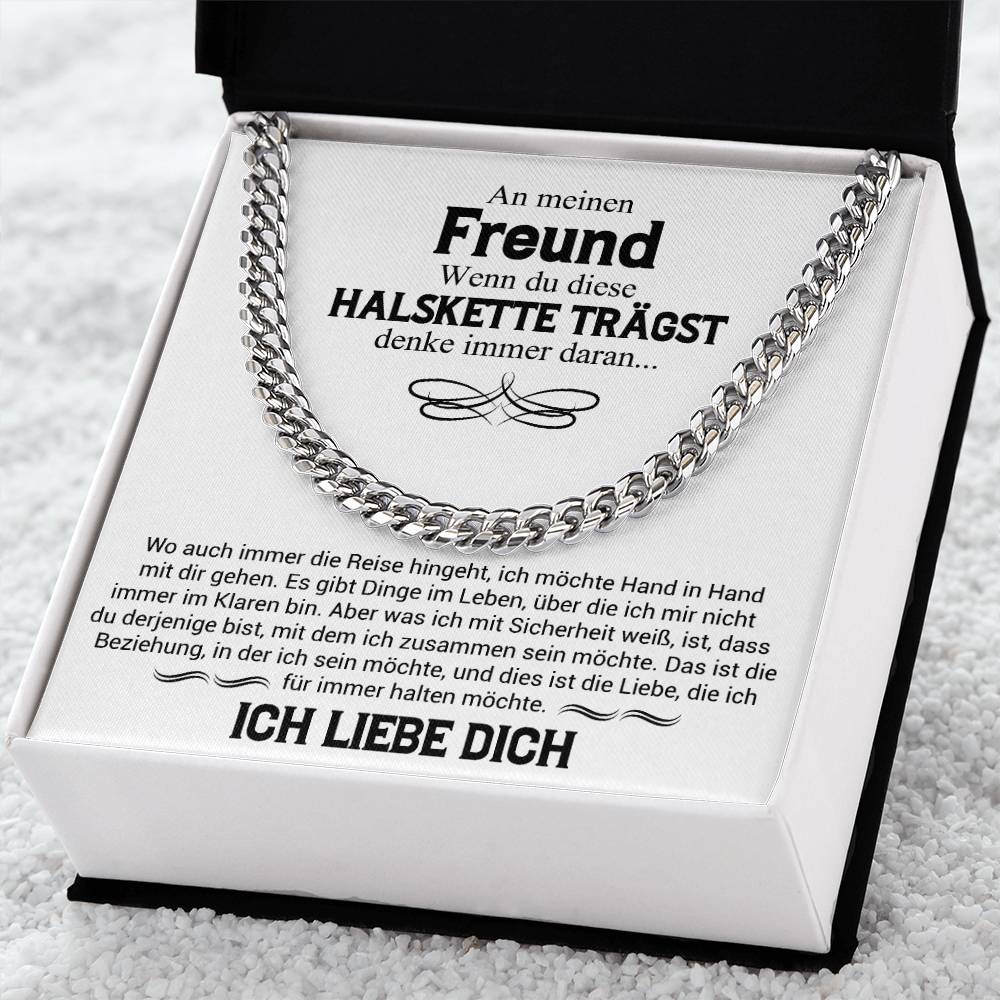 An meinen Freund "Hand in Hand" - Kubanische Panzerkette