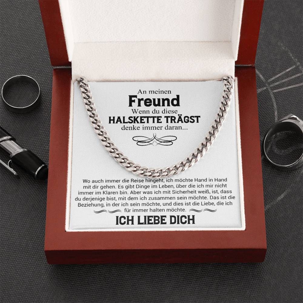 An meinen Freund "Hand in Hand" - Kubanische Panzerkette