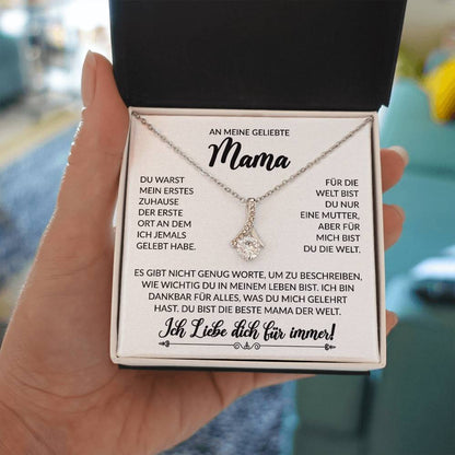 An meine geliebte Mama - Alluring Halskette