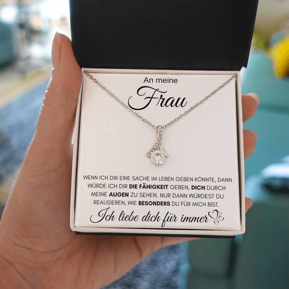 An meine Frau "Fähigkeit Geben" - Alluring Halskette