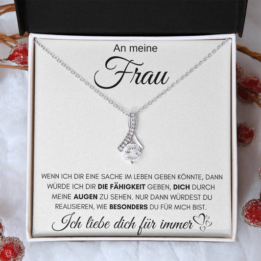 An meine Frau "Fähigkeit Geben" - Alluring Halskette