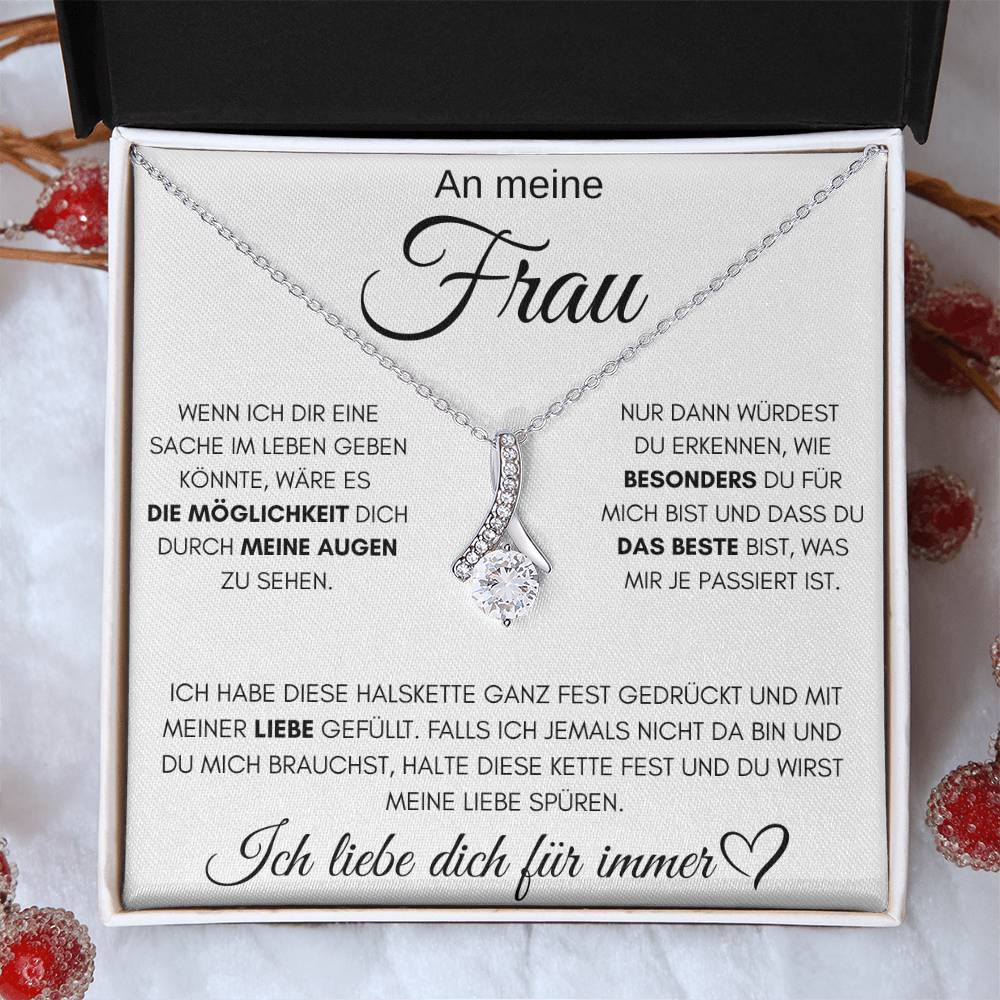 An meine Frau "das Beste" - Alluring Halskette