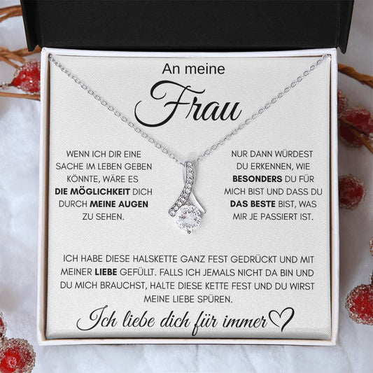 An meine Frau "das Beste" - Alluring Halskette