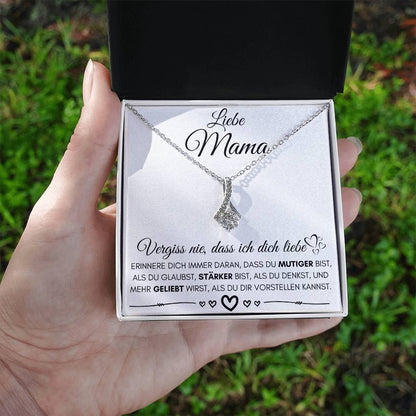 Liebe Mama "Erinnere Dich" - Alluring Halskette